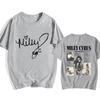Singer Miley Cyrus Tshirt Cotton Graphic Printing Teeshirt Short Sleeve Summer Oneck Tshirts Casual Women Unisex Funny Tees Tops