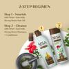 SESA Ajurwedyjski Szampon i Odżywka Strong Roots 200ml do Kontroli Wypadania Włosów, Odżywienia Skóry Głowy i Wzmocnienia Cebulek Włosowych dla Mężczyzn i Kobiet