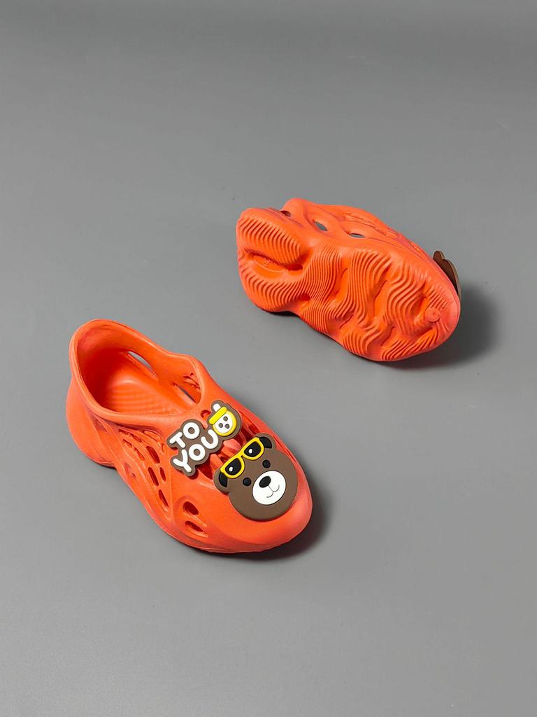 2025 Cute Comfortable Children's Bear Shoes for Boys & Girls - Fashionable, Breathable, Solid Colors for Outdoor Wear