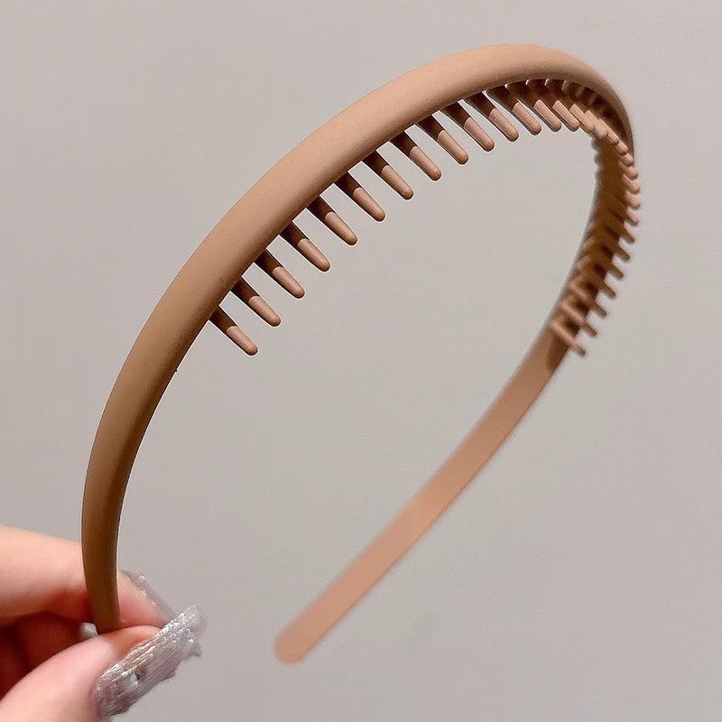 

Женская нескользящая повязка для волос 2024 года: Роскошный летний аксессуар для умывания лица с зубчиками для борьбы с непослушными волосами.