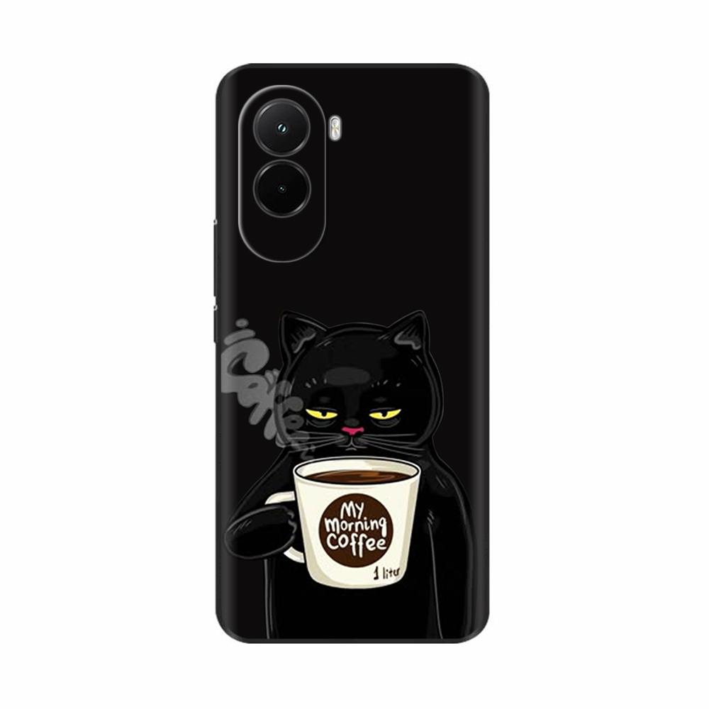 For Poco M7 4G Case Silicone Camera Protection Back Cover For Xiaomi PocoM7 4G TPU Cartoon Funda Poco M7 4G M 7 Phone Case Coque
