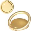 [2 Pack] Small Round Matte Finish Cell Phone Ring Holder Stand,360 Degree Rotation and 180 Degree Adjustable Finger Ring Kickstand with Frosted Metal
