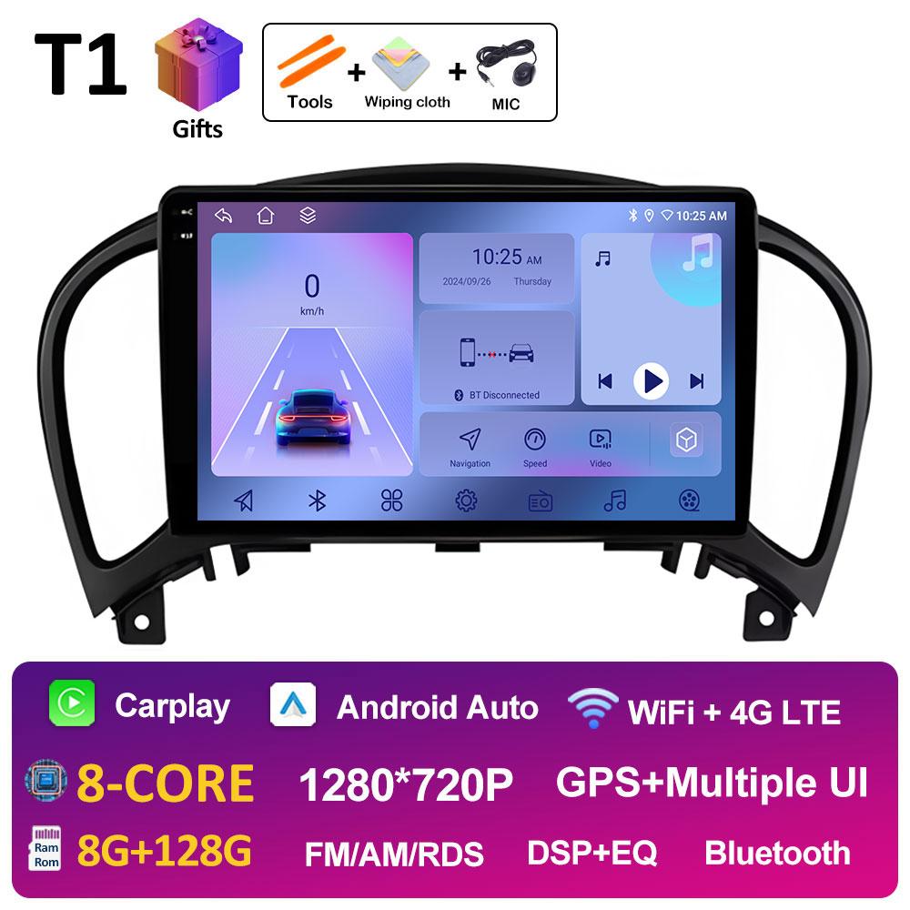 Intelligent System GPS Navigation For Nissan Juke YF15 2010 2011 2012 2013 2014 DSP Stereo Car Video Player QLED IPS Screen WIFI
