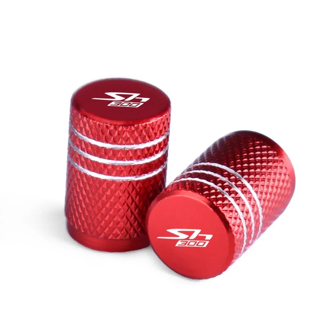 2pcs Motorcycle Wheel Tire Valve Stem Caps Metal Thread Tyre Dust Decor Covers For Honda SH300 SH 300 SH300I SH 300I