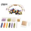 Portable Arts Crafts for Adults DIY Beaded Bracelet Making Kit, 3D Hummingbird Butterfly Fox Relaxing Hobbies Stress Relief Craft Beginner-Friendly
