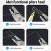 Aluminum Alloy Fishing Line Cutter Pliers 20*6.5cm Hook Remover Pliers  Outdoor Fishing