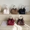 Tragbare Schulter-Eimer-Tasche, lässiger Mode-New-Trend, Retro-Design, magnetischer Verschluss, Pendler, große Kapazität, Umhängetasche