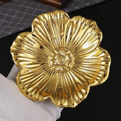 Metal Cake Plate, Afternoon Tea, Pastry Tray, Home Living Room Coaster, Snack Plate, Fruit Plate, Jewelry Storage Tray Ornament