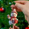 Christmas Santa Claus Snowmen Pendant Christmas Tree Hanging Oranment New Year 2025 Gift Xmas Tree Decoration for Home Decor