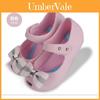 Deliciosos Mini Melissa Sapatos de Gelatina Infantil Com Laço de Borboleta Para Jovens Fashionistas