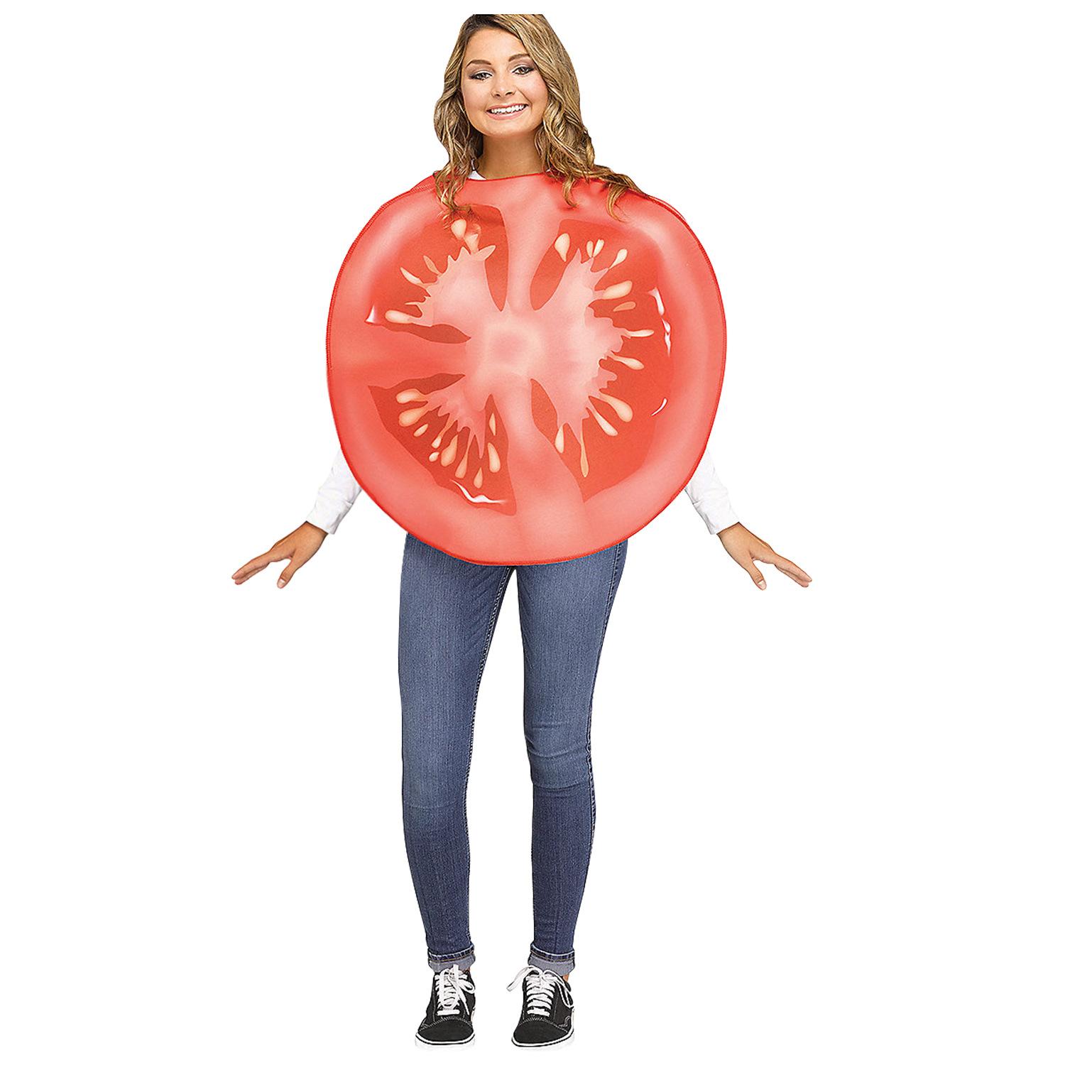 Tomaten-Cosplay-Kostüm, für Erwachsene One size fits all adults rot