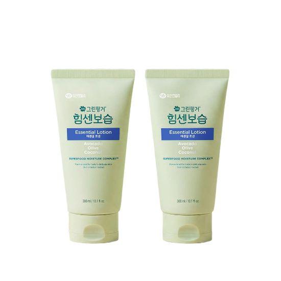 Greenfinger Power Moisturizing Essential Lotion - Orange Green Tea Scent (300ml 1+1)