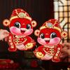 Cute Chinese New Year Couplets Paper Spring Festival Door Sticker  Living Room