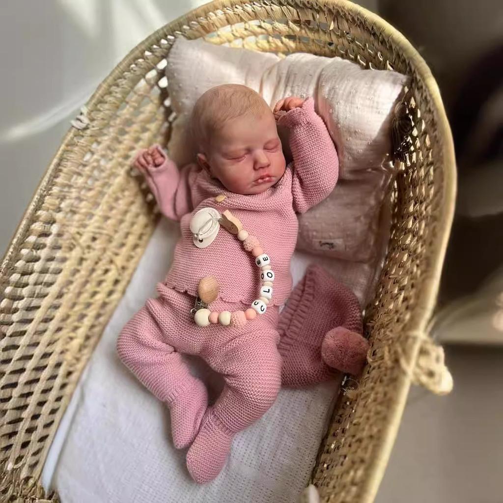 Reborn Baby Doll Lou Lou 3d Silicone Skin For Collectors And Kids