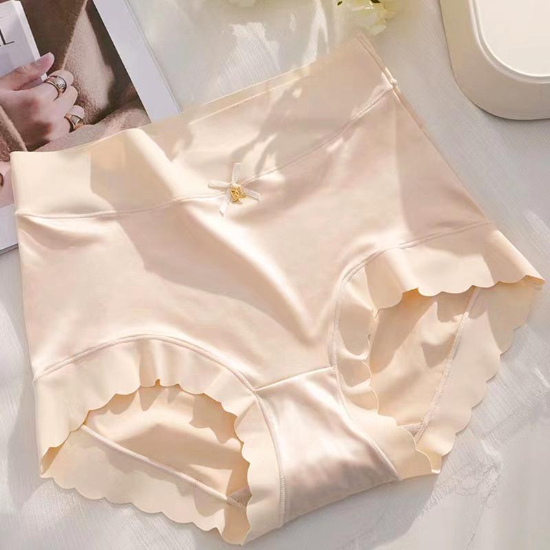 1Pc Nylon Briefs Panties Shiny Underwear Silky Vintage Satin Womens Knickers