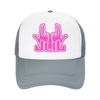 Rapper Singer Jul Sign Mesh Baseball Cap Adult Fashion Sun Hats  Hat Breathable Summer Trucker Hats
