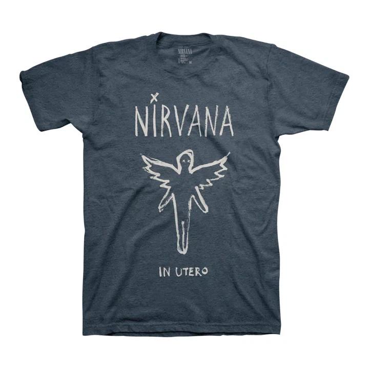Serve The Servants Tee-Nirvana Smiley Face T-Shirt Gildan S