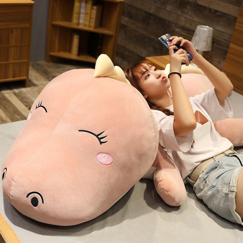 Dinosaur Toy Plush Cartoon Doll Sleeping Throw Pillow Decorate Gift Children