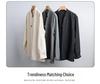 Men's Ramie Linen Stand Collar Shirt - Spring/Summer Casual, Loose Fit, National Style