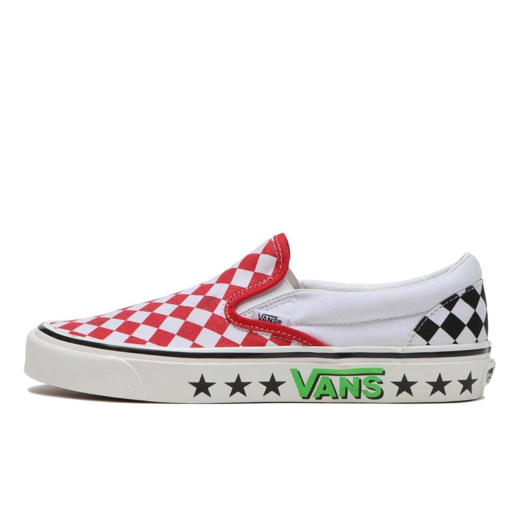 

Vans Classic Slip On 98dx Vn0a7q58y52 diamOnd Chk Red 235
