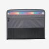 Rainbow Series Accordion File Folder: 13-Grid Double Zipper for Multi-Spec and Test Paper Storage