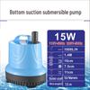 European-American 3-in-1 Submersible Aquarium Water Pump with Bottom Suction for Fish Tanks and Fountains