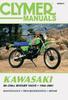 Kniha Kawasaki 80-350cc Rotary Valve Motorcycle (1966-2001) Service Repair Manual