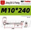 Stainless Steel GB798 Eye Bolt, Full Series M5-M16
