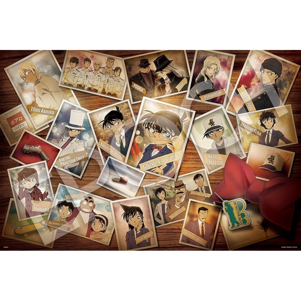 

EPOCH Detective Conan Evidence Photo Jigsaw Puzzle 2016 Pieces 50x75cm with Glue and Spatula