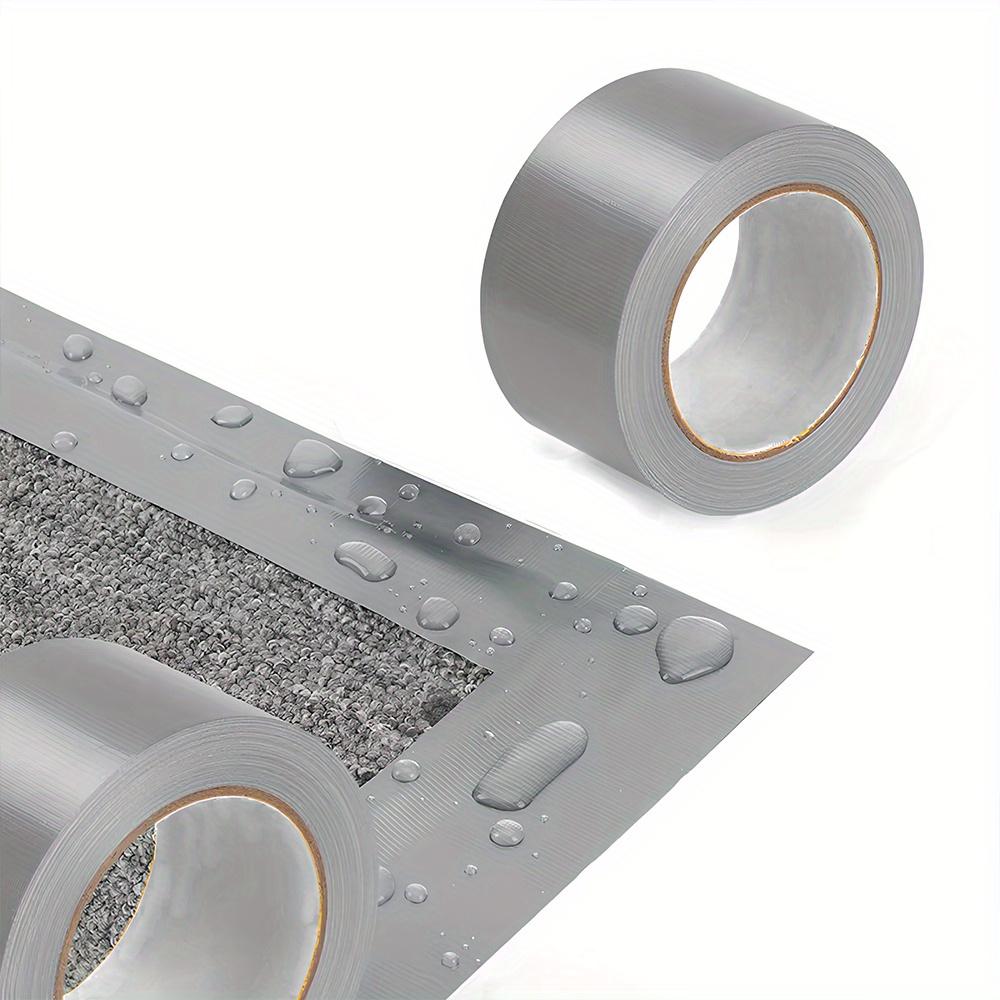 1Roll Waterproof And Tear-Resistant 20.12m Professional-Grade Silver Tape - PVC Material, Suitable For Home Repairs And Sealing, Compatible With