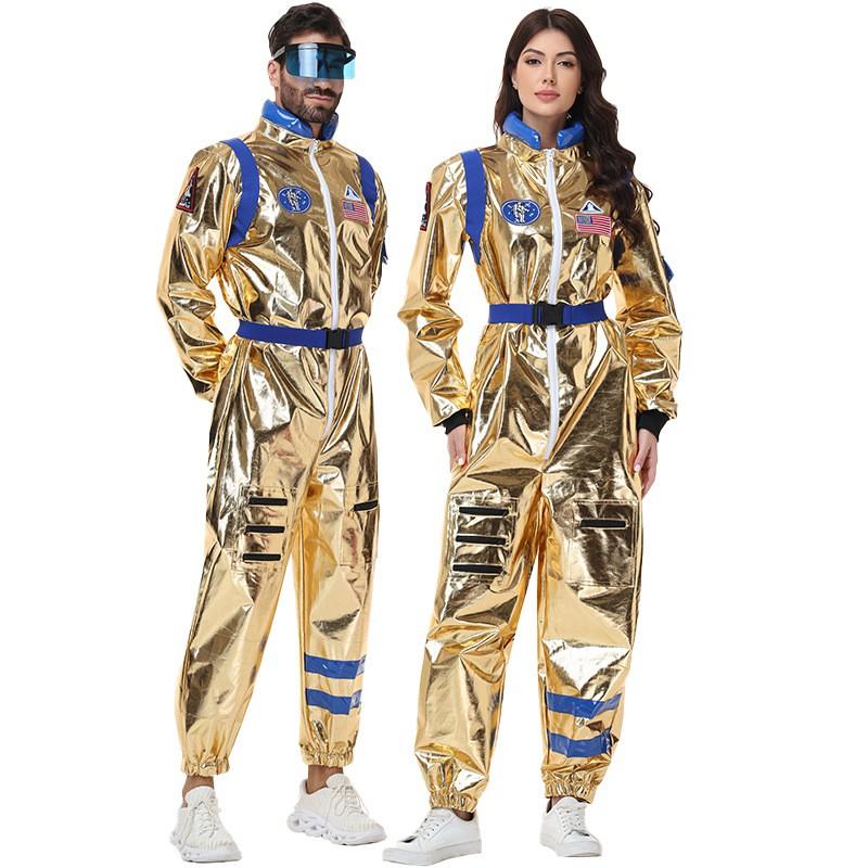 Halloween Astronauten Kostüm Anzug Erwachsene Kinder Bühne Party Rollenspiel Familien Partnerlook Outfit