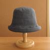 Roll Rim Fisherman Hat Linen Fedora Hat Casual Sunshade Hat  Outdoor Sports