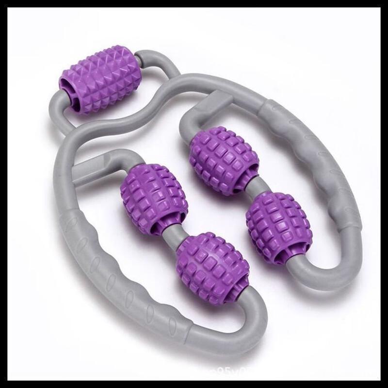 5-Wheel Leg Massager & Foam Roller