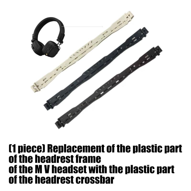 Parte in Plastica dell'Archetto di Ricambio per Cuffie Major V Telaio in Plastica Superiore dell'Archetto Durabilità e Design Confortevole