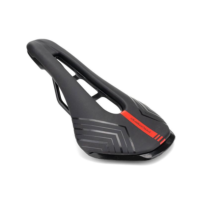 Comfortable Hollow Road Bike Saddle SD-562 Triathlon Cycling Mountain Seat With PU Leather Steel Rail