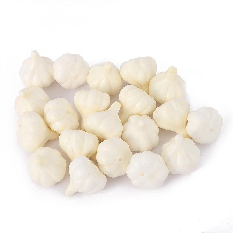 20PCS/Pack Simulated Garlic Miniatures Fake Mini Foam Models DIY Handicraft Window Layout Display Material Photography Props ZYF