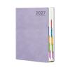 Portable 2027 Daily Planner Notebooks Efficiency Schedule Notebook  For School Office Work