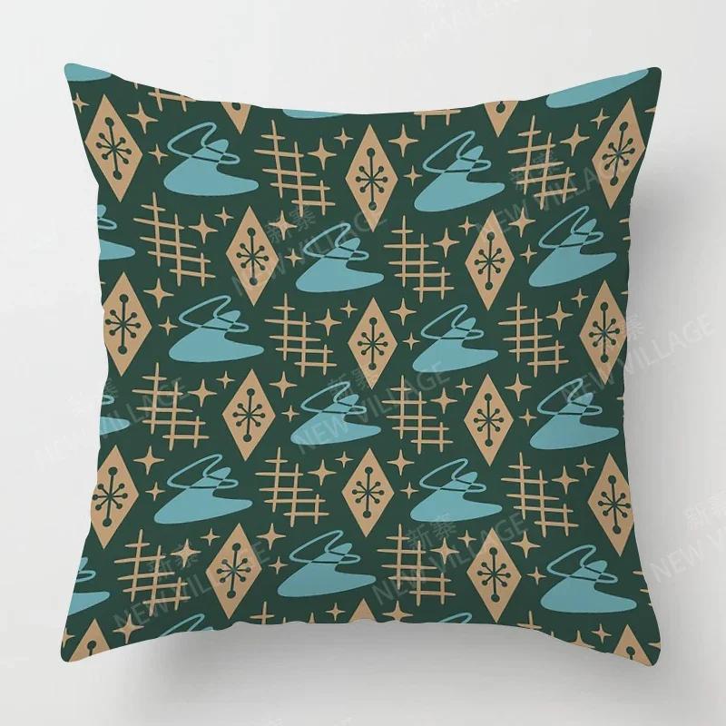 Nordic fall home decor autumn throw pillow case sofa Cushion cover modern x x x x geometry