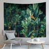 Jungle Tapestry Natural Foggy Forest Tapestry Mountain Forest Tapestry Art Wall Hanging Home Living Room Bedroom Dorm Tapestries