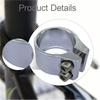 Bicycle Seat Tube Clamp, 1.37 Inch Spare Part Reliable Easy To Install Bicycle Saddle Clip Tightener Clip