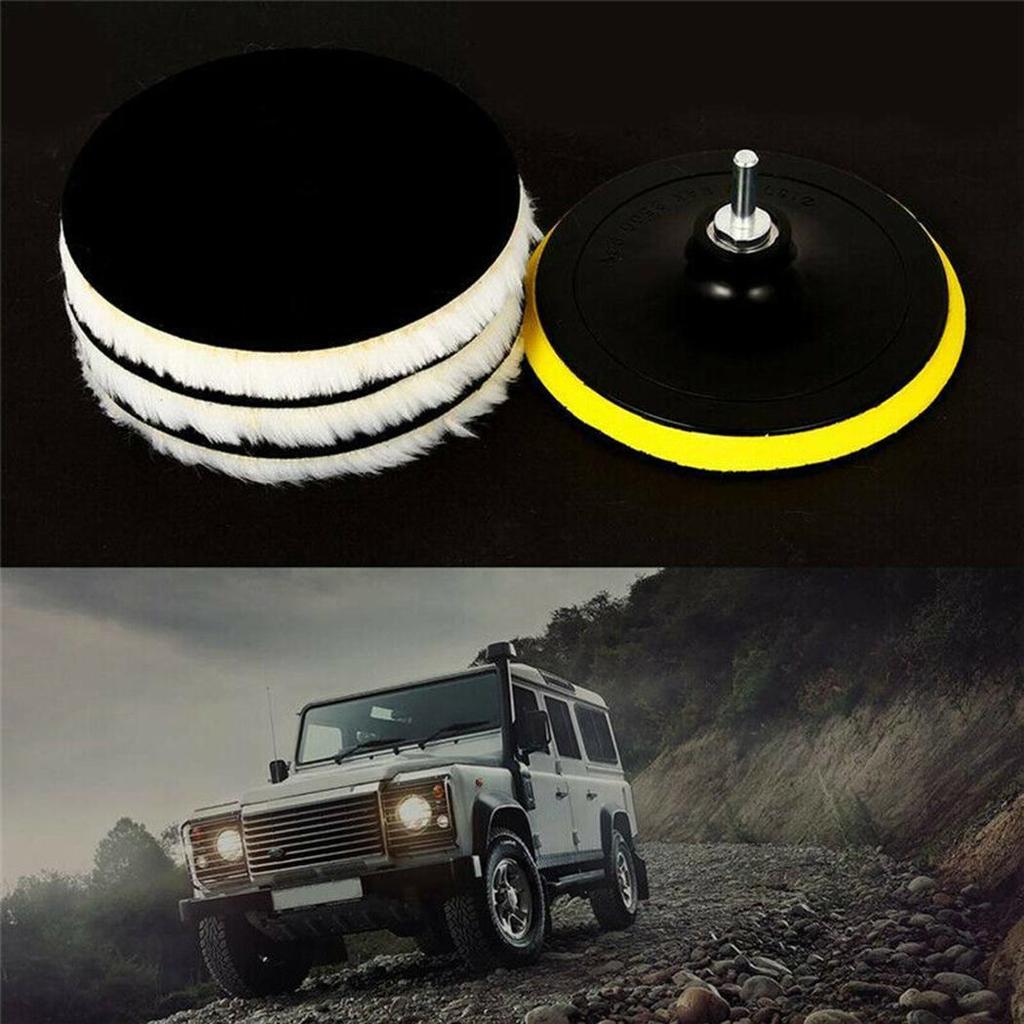 5Pcs Polishing Pads 4Inch For Car Polisher Drill Supplies High Quality