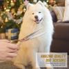 6.5" Meideng-Style Half-Gold Fishbone Pet Grooming Thinning Shears