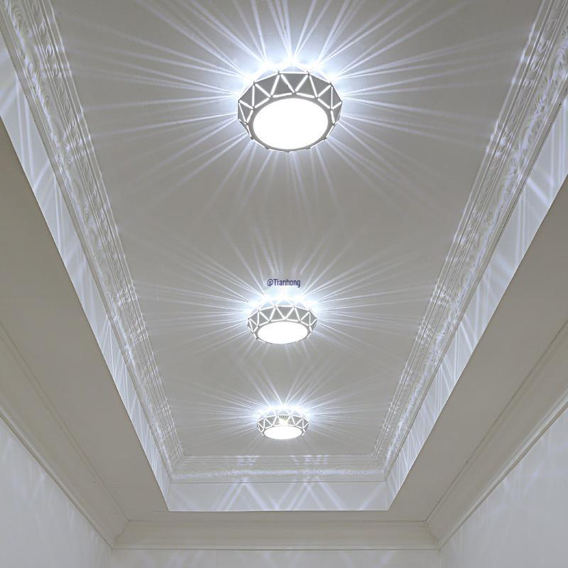 Modern Embedded Corridor Downlight - Creative Spotlight for Foyer & Hallway Ceilings