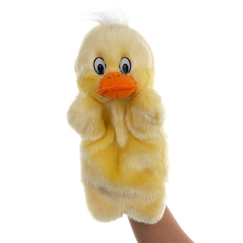 Tier Handpuppe Katze Puppen Plüsch Handpuppe Frühe Bildung Lernspielzeug Kinder Marionetten Puppen zum Geschichtenerzählen