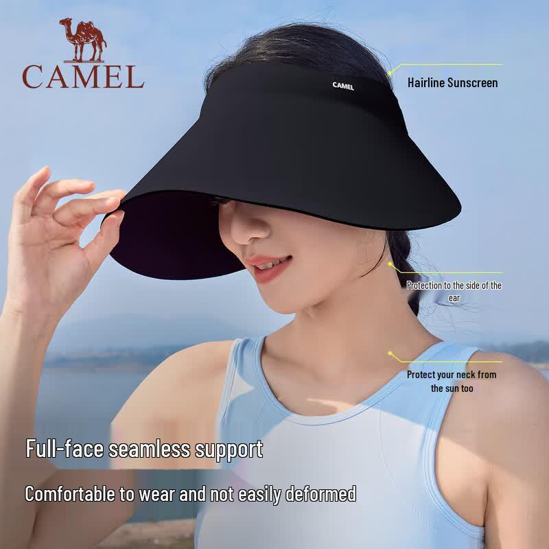 CAMEL Women's Ultra-Wide Brim UV Sun Visor
