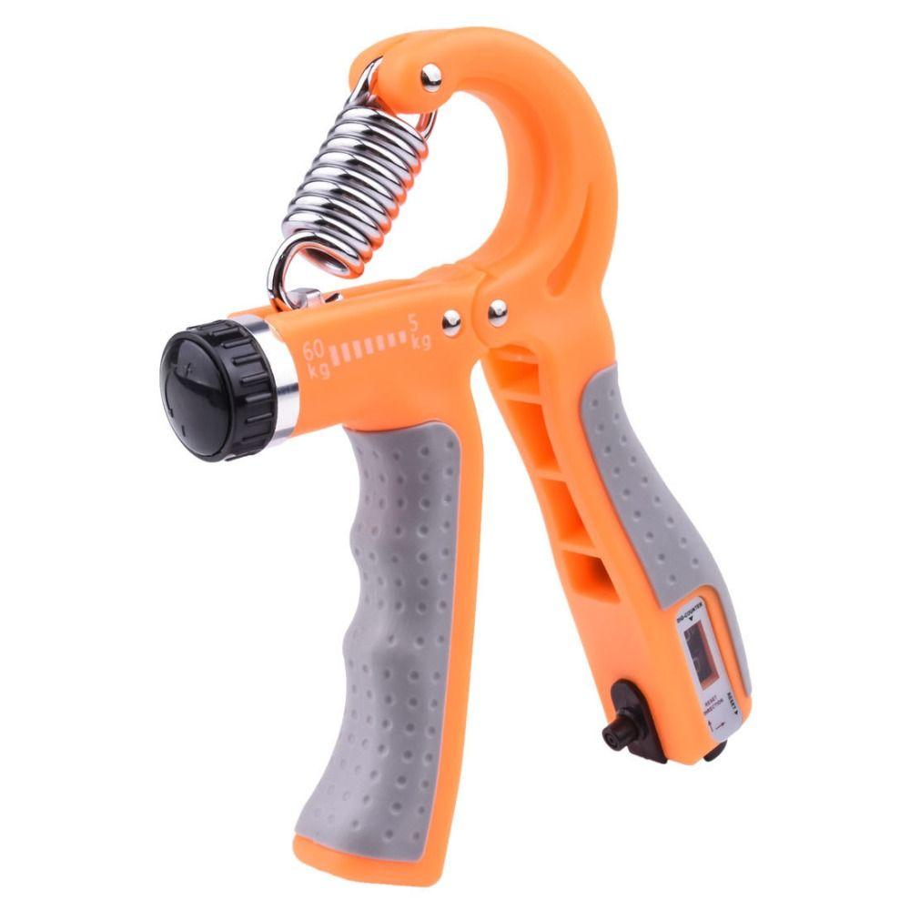 

R Shape Hand Exerciser Gripper 5-60Kg Finger Pinch Carpal Expander Wrist Training Gripper помаранчевий