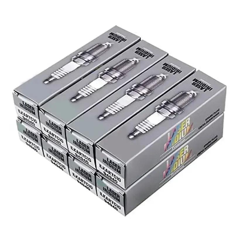 4/6Pcs Original ILKAR7C10 94940 Laser Iridium Platinuim Spark Plug For JAGUAR F-Type XF XJ Range Rover Discover 5.0