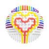 Sensory Activity Ball Toy Split Design with Rubber Ropes for Stress Relief Focus Cognitive Development for Concentration