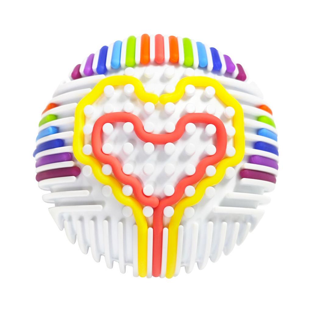 Sensory Activity Ball Toy Split Design with Rubber Ropes for Stress Relief Focus Cognitive Development for Concentration