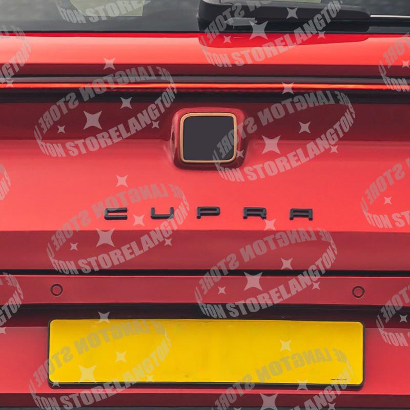 For NEW Ateca Ibiza Arona Tarraco Leon Mii Arosa VZ5 Acceessories Badge Letter Car Body Emblem 3D Metal Tail Sticker